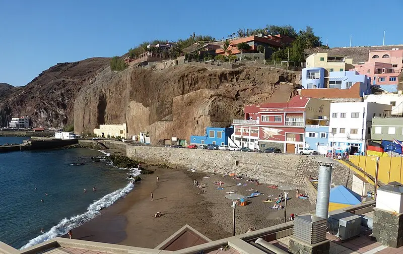 imagen de la playa sardina del norte